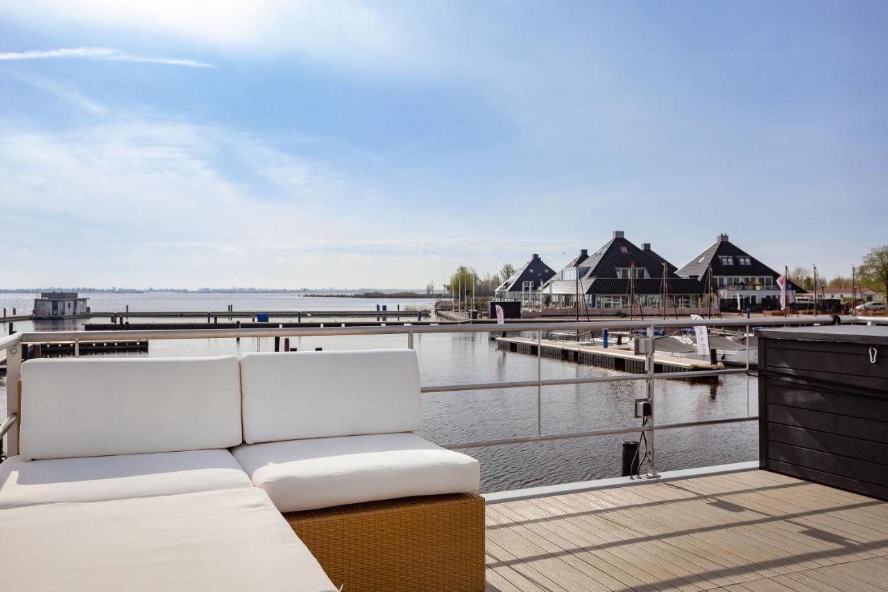 Welcome In - Houseboat Agua Dolce Met Tuin, Paviljoenwei 4, Sneek - Offingawier Extérieur photo