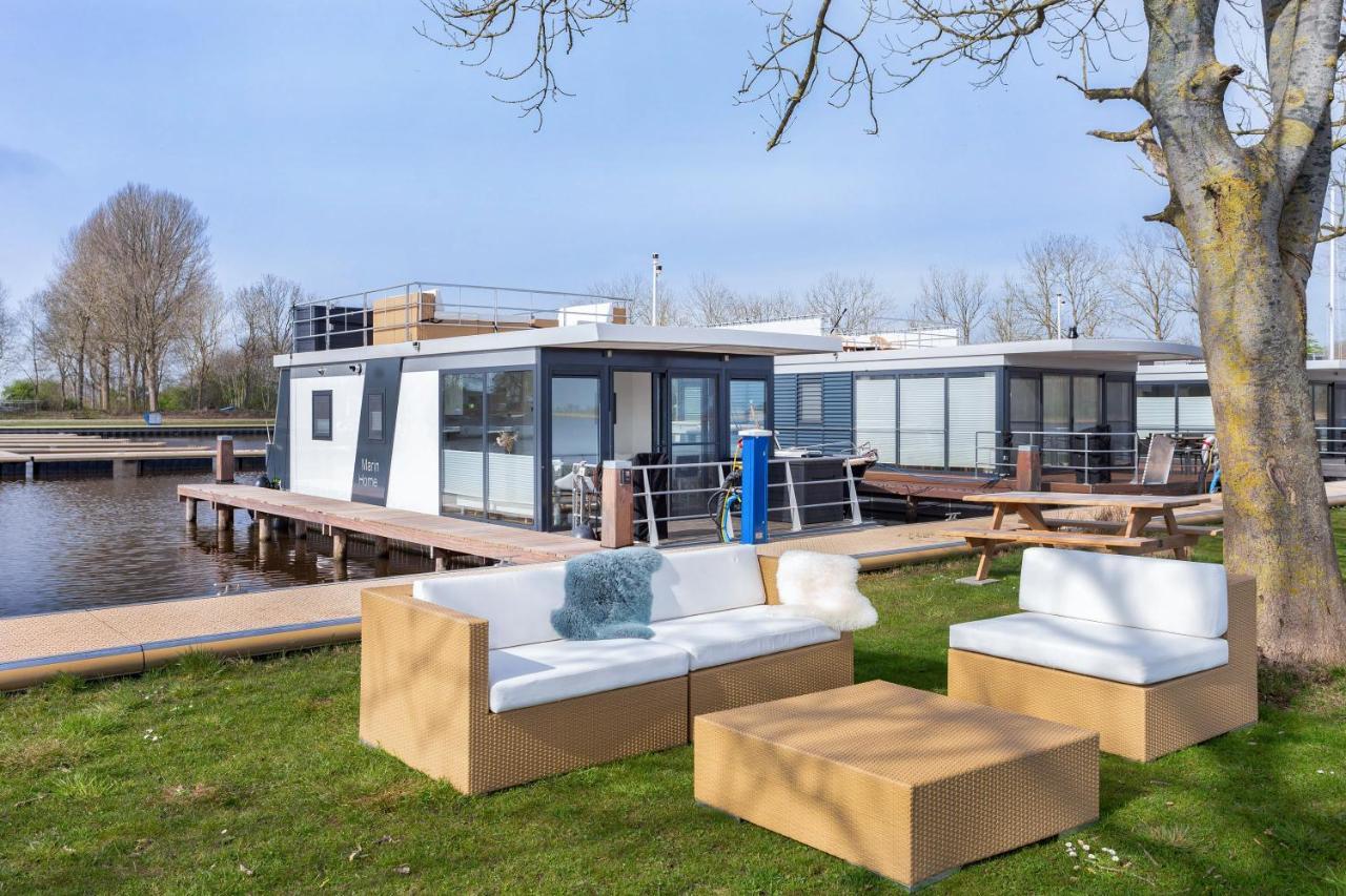 Welcome In - Houseboat Agua Dolce Met Tuin, Paviljoenwei 4, Sneek - Offingawier Extérieur photo